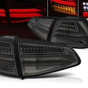 Sleva VW GOLF 7 13-17 HTB. - zadní LED světla kouřová LED BAR
