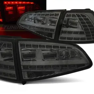 Sleva VW GOLF 7 13-17 HTB. - zadní LED světla kouřová GTI LOOK s dynamickým blinkrem