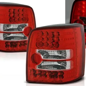VW PASSAT B5 96-00 COMBI - zadní LED světla červeno bílá Bezpečná Platba