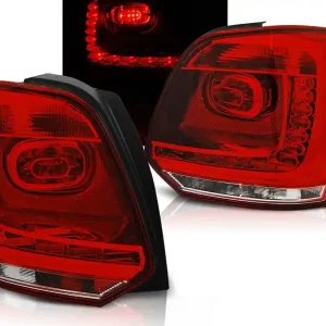 Sezónní Sleva VW POLO 6R 09-14 HTB. - zadní LED světla červeno bílá