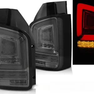 VW T5 10-15 - zadní LED světla kouřová LED BAR s dynamickým blinkrem Objednat Nyní
