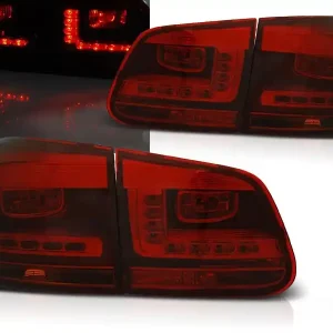 VW TIGUAN 11-15 - zadní LED světla červeno kouřová Oblíbený