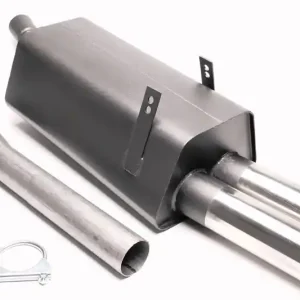 Super Cena TA Technix sportovní výfuk - BMW 3 E36 320i / 323i kromě Compact, 2x 76 mm rovná nerezová koncovka bez pertlu