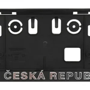 Autentický Podložka pod SPZ - 3D ČR VLAJKA