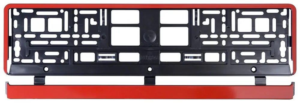 Podložka pod SPZ - RED STRIP Značkový