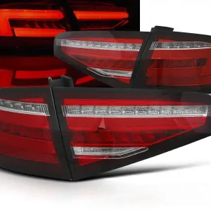 AUDI A4 B8 12-15 SEDAN - zadní LED světla červeno bílá s dynamickým blinkrem Kup Teď