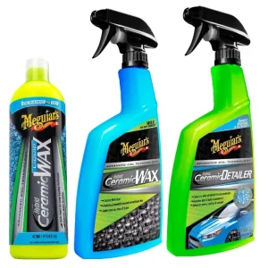 Vysoce Kvalitní Meguiar‘s Hybrid Ceramic Kit - sada hybridní keramické autokosmetiky pro ochranu a údržbu laku