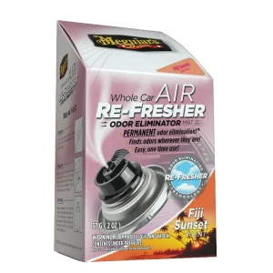 Meguiar‘s Air Re-Fresher Odor Eliminator - Fiji Sunset Scent - čistič klimatizace + pohlcovač pachů + osvěžovač vzduchu, vůně "Fiji Sunset", 71 g Jen Po Omezenou Doba