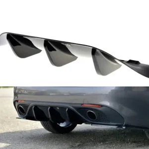 Cenový Hit Maxton Design difuzor zadního nárazníku pro Alfa Romeo Giulia Veloce (2015-)