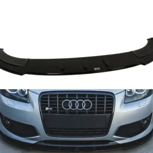 Sezónní Sleva Maxton Design splitter pod originální přední nárazník Audi S3 (8P) facelift (2006-2008)