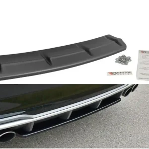 Nejlepší Volba Maxton Design splitter pod zadní nárazník pro Audi S3 (8V) sedan facelift (2017-)
