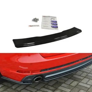 Omezená Nabídka Maxton Design splitter pod zadní nárazník pro Audi A4 (B9) S-line Avant (2015-)