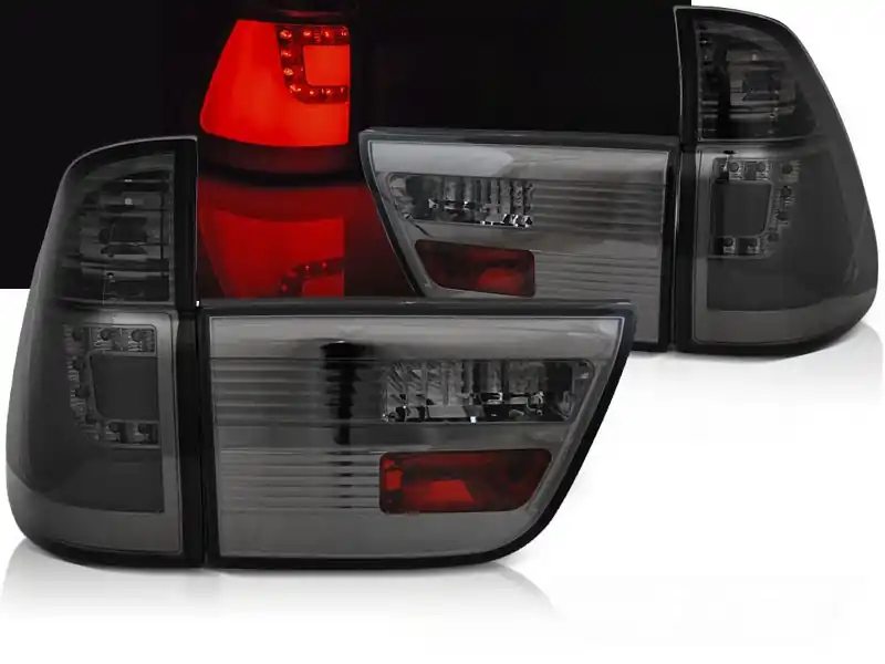 Pouze Dnes BMW X5 E53 99-03 - zadní LED světla kouřová LED BAR