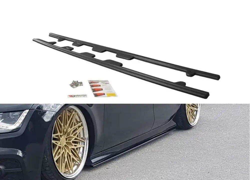 Maxton Design difuzory bočních prahů pro Audi A7 S-line (2010-2014) Novinka