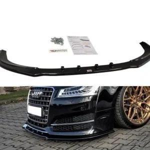 Nová Kolekce Maxton Design splitter V.1 pod originální přední nárazník Audi S8 (D4) 2013-