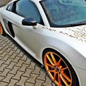 Super Cena Maxton Design difuzory bočních prahů pro Audi R8 (2006-2015)