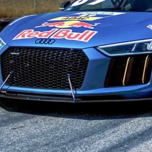 Aktuální Maxton Design racing splitter pod originální přední nárazník Audi R8 II (2015-)