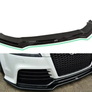 Ihned K Objednání Maxton spoiler pod originální přední nárazník pro Audi TT(8J) RS, rok výroby 09-14, tvarovaná verze