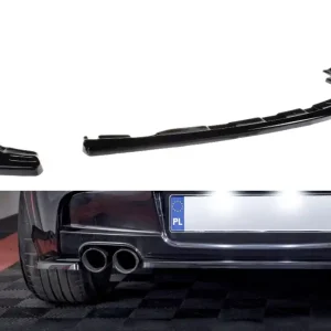Sleva Maxton Design splitter pod zadní nárazník pro BMW řady 1 E81/E87 M-pack facelift (2007-2011) bez žebrování