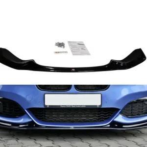 Maxton Design splitter V.3 pod originální přední nárazník pro BMW 1 F20/F21 M-power facelift (2015-) Pouze Dnes
