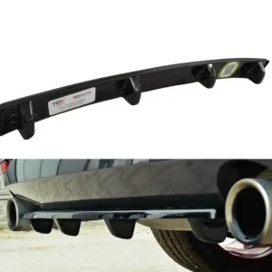 Maxton Design splitter pod zadní nárazník s žebrováním pro BMW 4 (F32) M-packet (2013-) Víkendová Akce