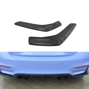 Maxton Design boční splittery zadního nárazníku pro BMW M4 (F82) 2014- Expresní Doručení
