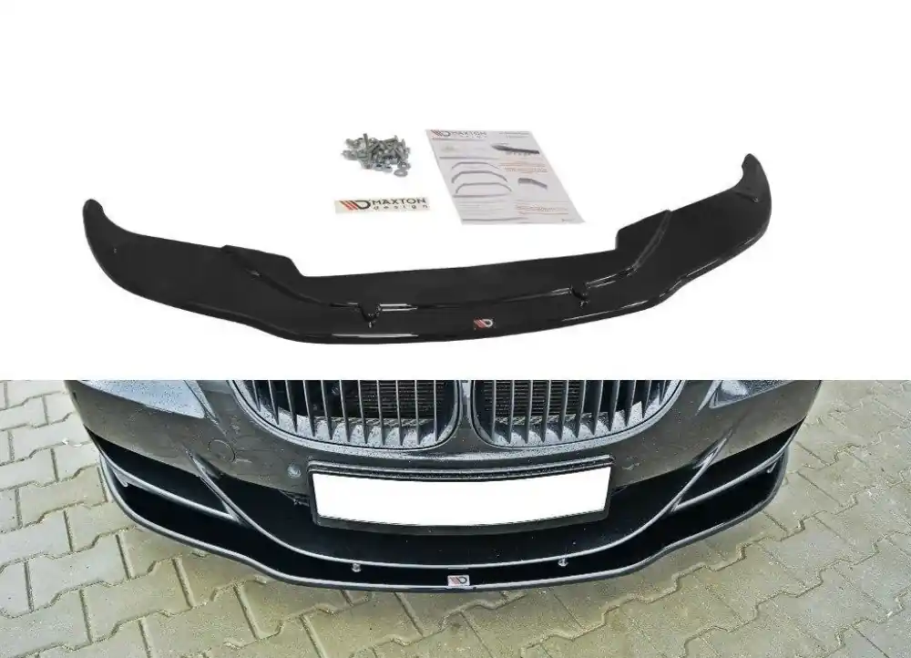 Maxton Design splitter V.2 pod originální přední nárazník BMW M6 (E63) 2005-2010 Nejlepší Cena