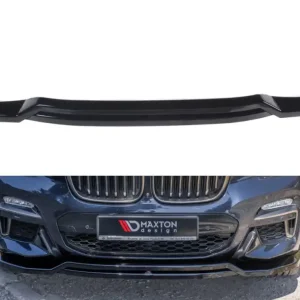 Akce Maxton Design splitter pod originální přední nárazník BMW X4 (G02) M-pack (2018-)