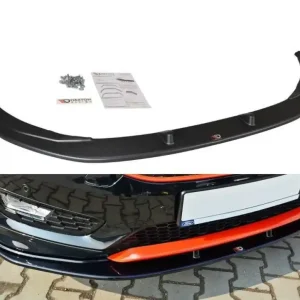 Pouze Dnes Maxton Design splitter V.1 pod originální přední nárazník pro Ford Focus III ST-line facelift (2015-2018)