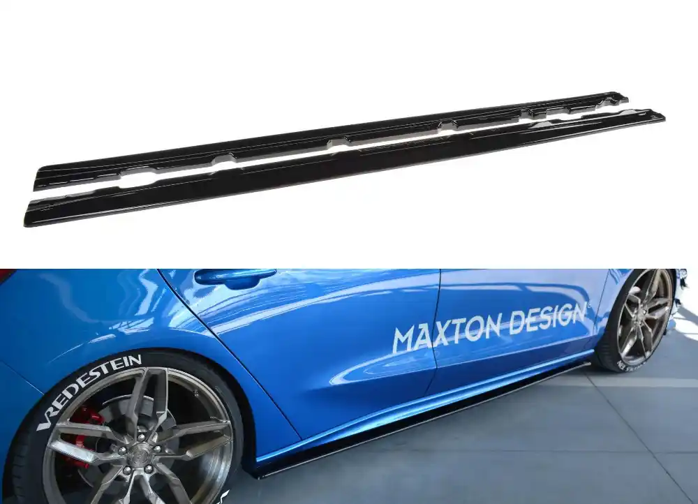 Maxton Design difuzory bočních prahů pro Ford Focus IV ST-Line Speciální Cena