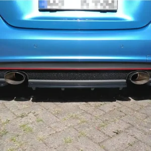 Nízká Cena Maxton Design Středový zadní Splitter V.2 pod originální zadní nárazník Mercedes A W176 AMG 2013-2015 Pre-Face.