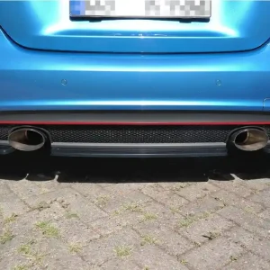 Nová Kolekce Maxton Design Středový zadní Splitter V.1 pod originální zadní nárazník Mercedes A W176 AMG 2013-2015 Pre-Face.