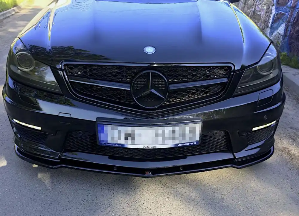 Maxton Design splitter pod originální přední nárazník Mercedes-Benz C63 AMG (W204) facelift (2011-2014) Nízká Cena