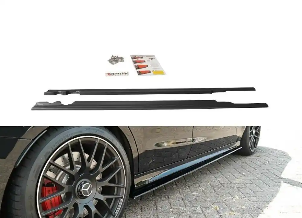 Maxton Design difuzory bočních prahů pro Mercedes-Benz třídy C (S205) 63 AMG Estate (2015-2018) Poslední Šance