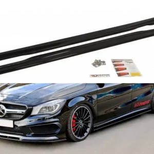 Maxton Design difuzory bočních prahů pro Mercedes-Benz CLA 45 AMG (C117) 2013-2016 Omezená Nabídka
