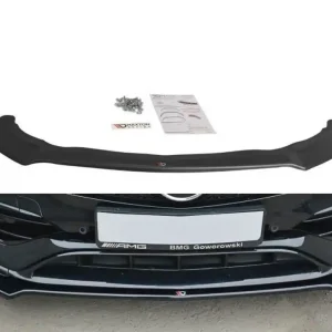 Značkový Maxton Design splitter V.2 pod originální přední nárazník Mercedes-Benz CLA A45 AMG (C117) facelift (2017-)
