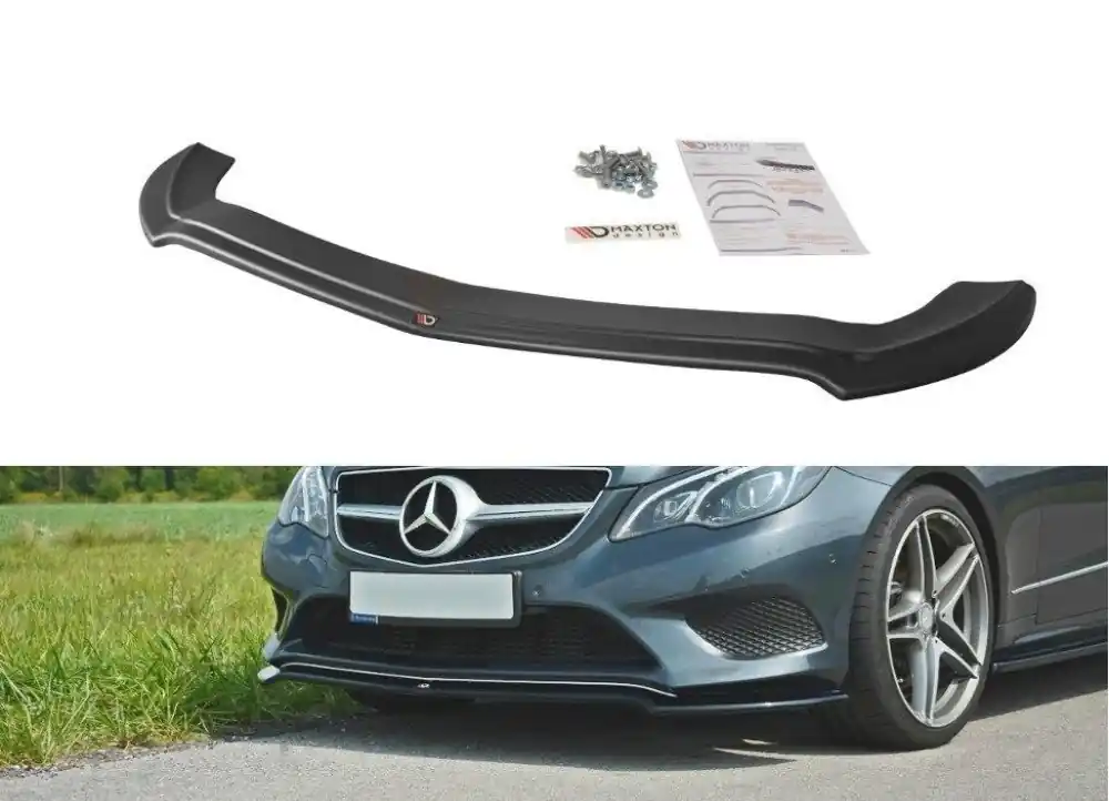 Nízká Cena Maxton Design splitter V.1 pod originální přední nárazník Mercedes-Benz třídy E (W212) coupe/cabrio (2012-2017)