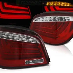 Hit Sezóny BMW E60 LCI 07-10 - zadní LED světla červeno bílá LED BAR