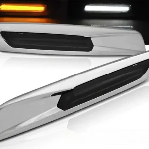 BMW E90 / E91 05-11 - LED blikače kouřové stříbrný chrom Kup Teď