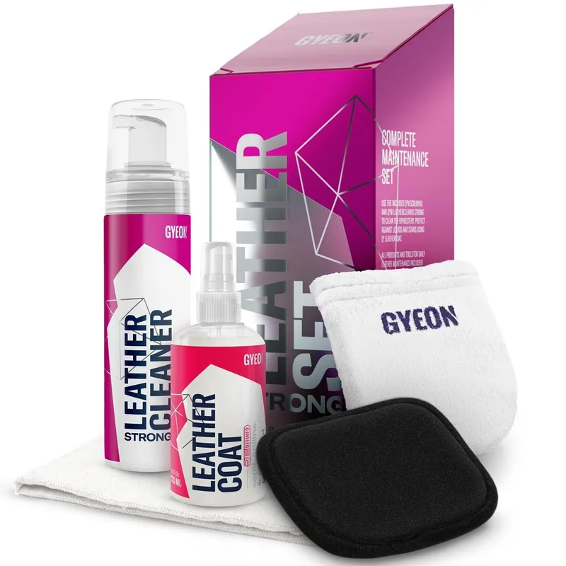 Top Prodej Gyeon Q2M Leather Set STRONG sada pro čištění a impregnaci kůže