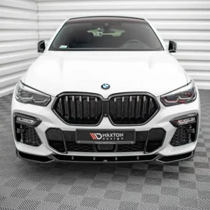 Novinka BMW X6 G06 /M-Pack, spoiler pod přední nárazník, Maxton design