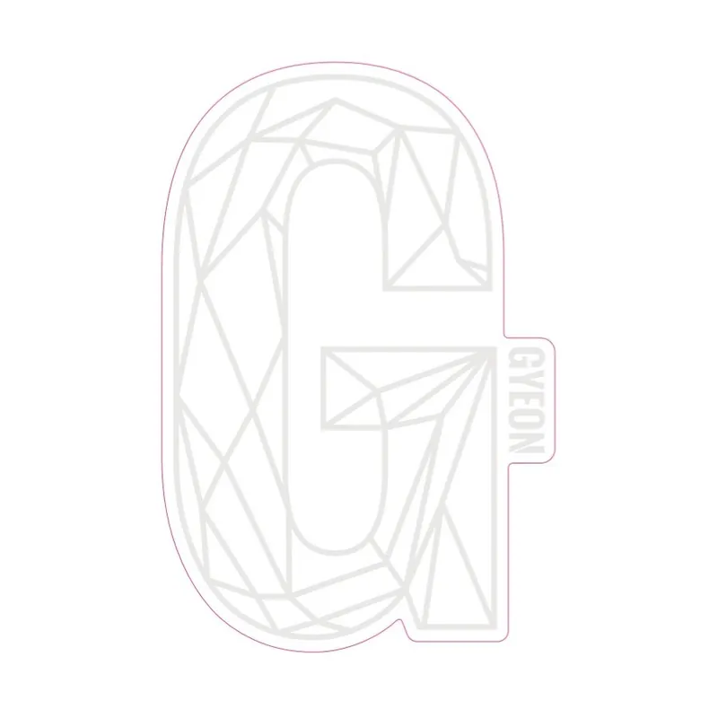 Gyeon G Sticker White 200x131.3 mm Víkendová Akce