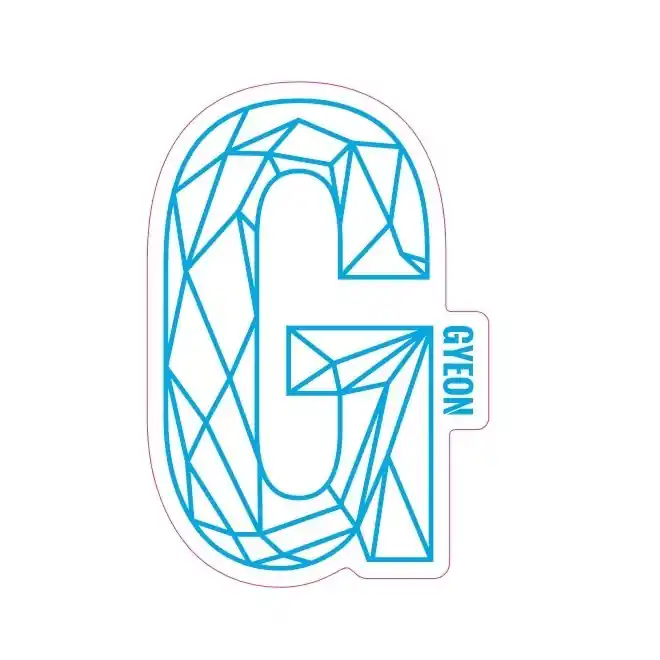 Nejlepší Cena Gyeon G Sticker Blue 100x65.6 mm
