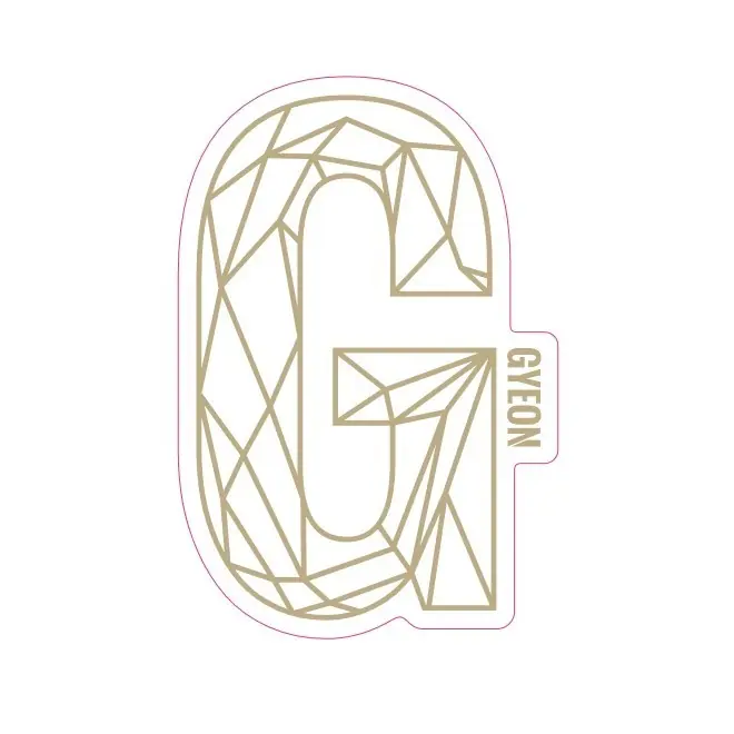 Vrácení Zdarma Gyeon G Sticker Gold 100x65.6 mm