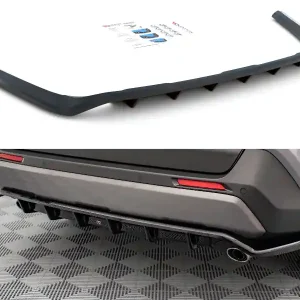 Toyota RAV4 Mk5, středový spoiler pod zadní nárazník s žebrováním, Maxton design Akční Cena