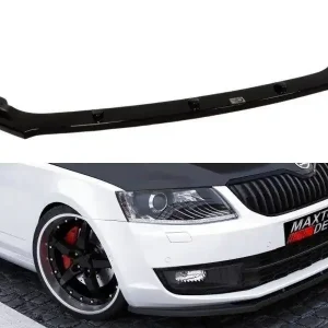 Oblíbený Škoda Octavia 3 spoiler pod přední nárazník Maxton design