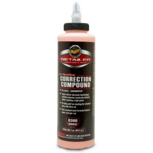 Značkový Meguiar‘s DA Microfiber Correction Compound - korekční leštěnka pro použití s mikrovláknovými kotouči, 473 ml