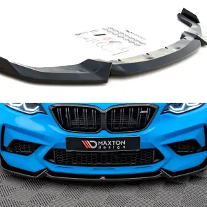 Cenová Bomba BMW řada M2 F87, spoiler pod přední nárazník pro verzi Competition, Maxton design
