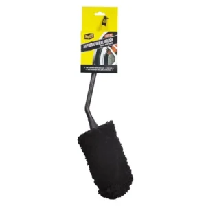 Meguiar‘s Supreme Angled Wheel Brush - luxusní mikrovláknový kartáč na kola, zahnutý Výhodná Nabídka