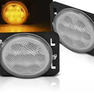 JEEP WRANGLER JK 07-18 - LED blikače chrom Poslední Šance